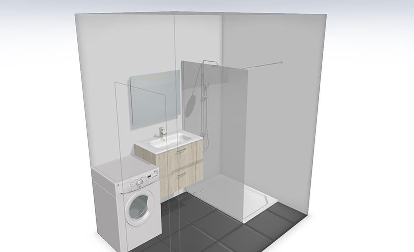 aménager petite salle de bain