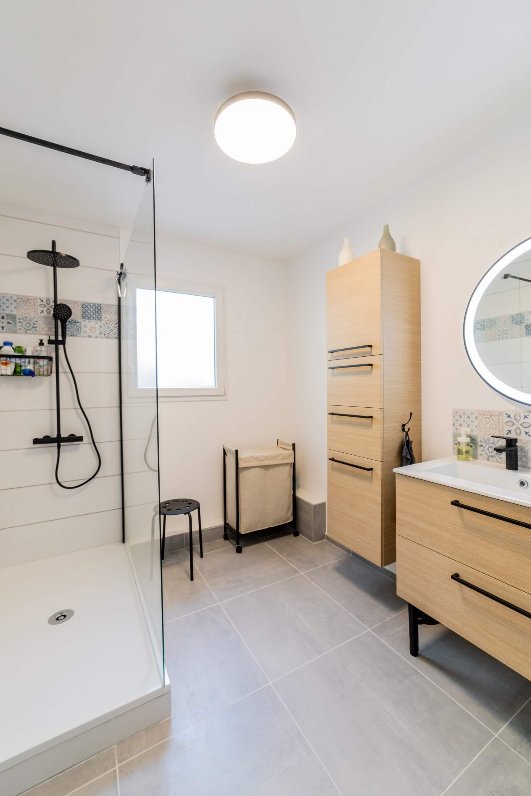 nouvelle salle de bain douche