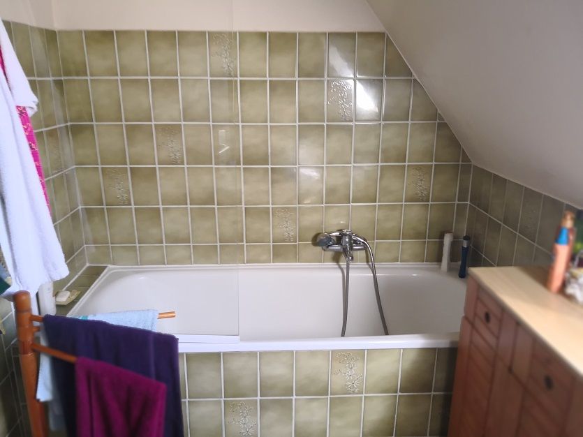 Salle de bain avant travaux