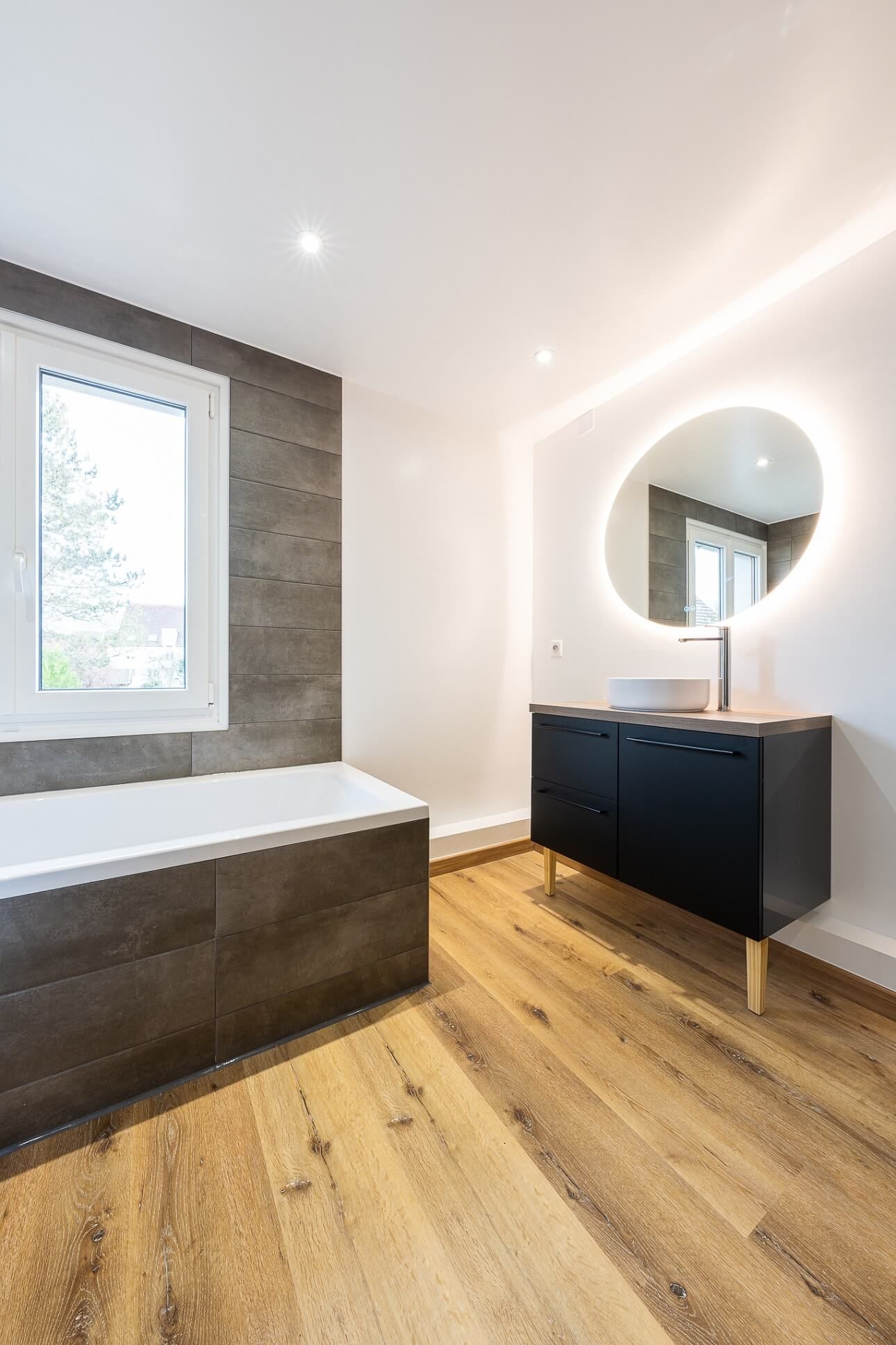 salle de bain rénovée