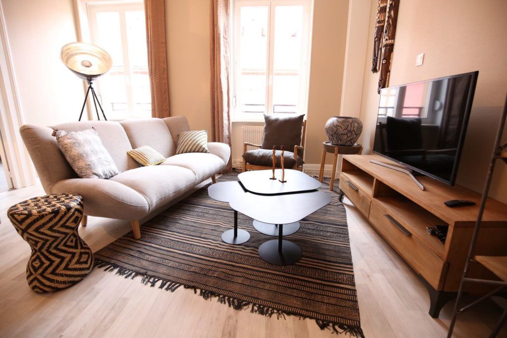 rénovation appartement, salon / séjour
