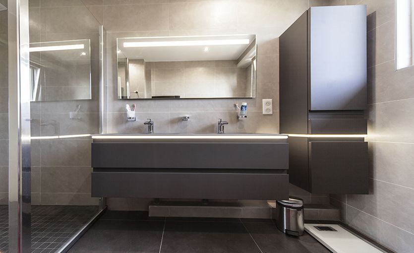 Salle de bain rénovée Bas-Rhin